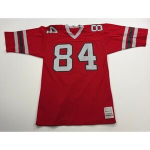 Medalist Sand Knit Pro Action Jersey #84 Adult Medium Red Black White Football
